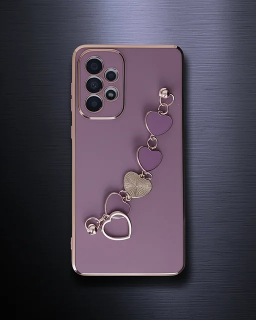 Samsung Galaxy A33 5g Kılıf Esila Silikon - Mor
