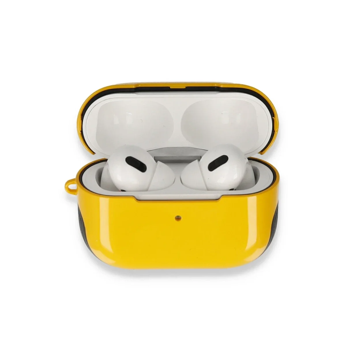 Apple Airpods Pro (1.nesil) 3in1 Kılıf - Sarı