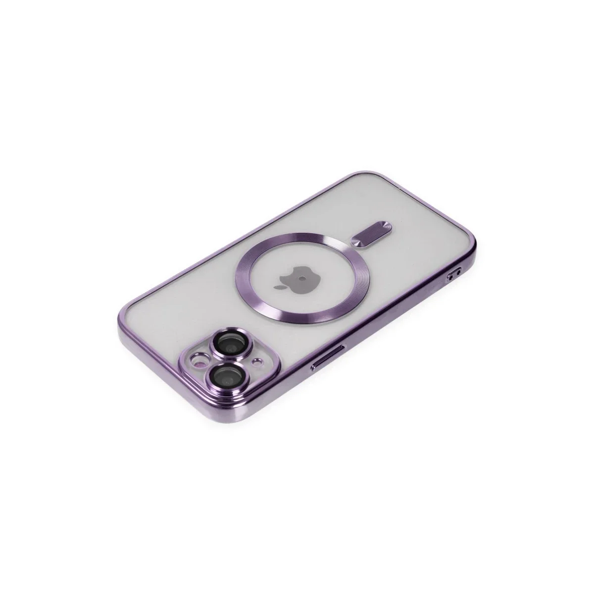 Apple iPhone 14 Kılıf Kross Magneticsafe Kapak - Mor görsel 4