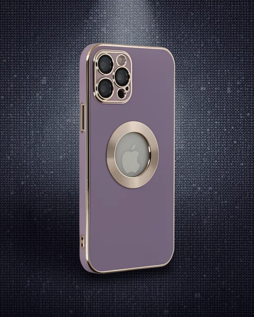 Apple İphone 12 Pro Kılıf Store Silikon - Mor