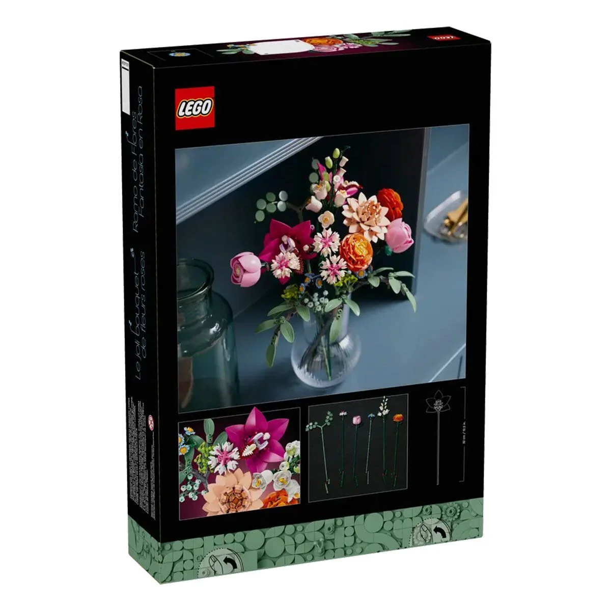 10342 Lego Botanicals Pembe Çiçek Buketi 749 parça +18 yaş görsel 6