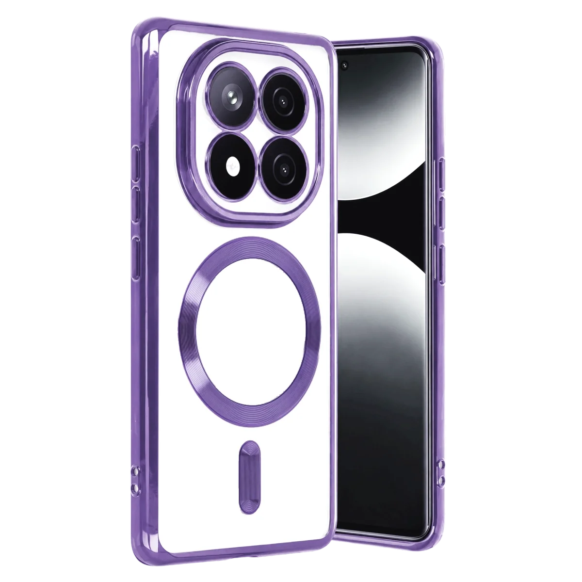Xiao Red Note 15 Pro Plus 5g Kross Magneticsafe Kapak - Mor
