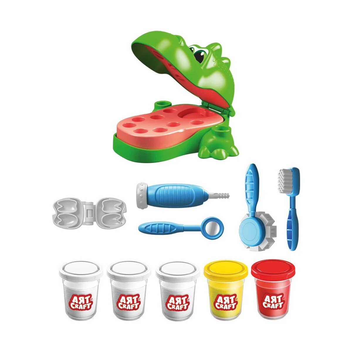 03677 Dino Dişçi Hamur Set görsel 3