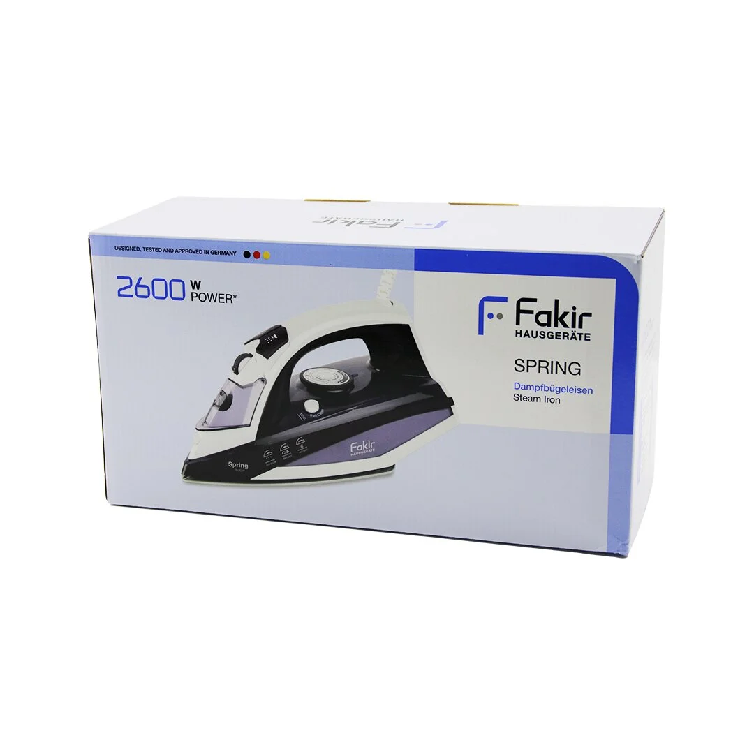 Sprıng Buharlı Ütü Serak Taban 2600W Buhar 30-120GR