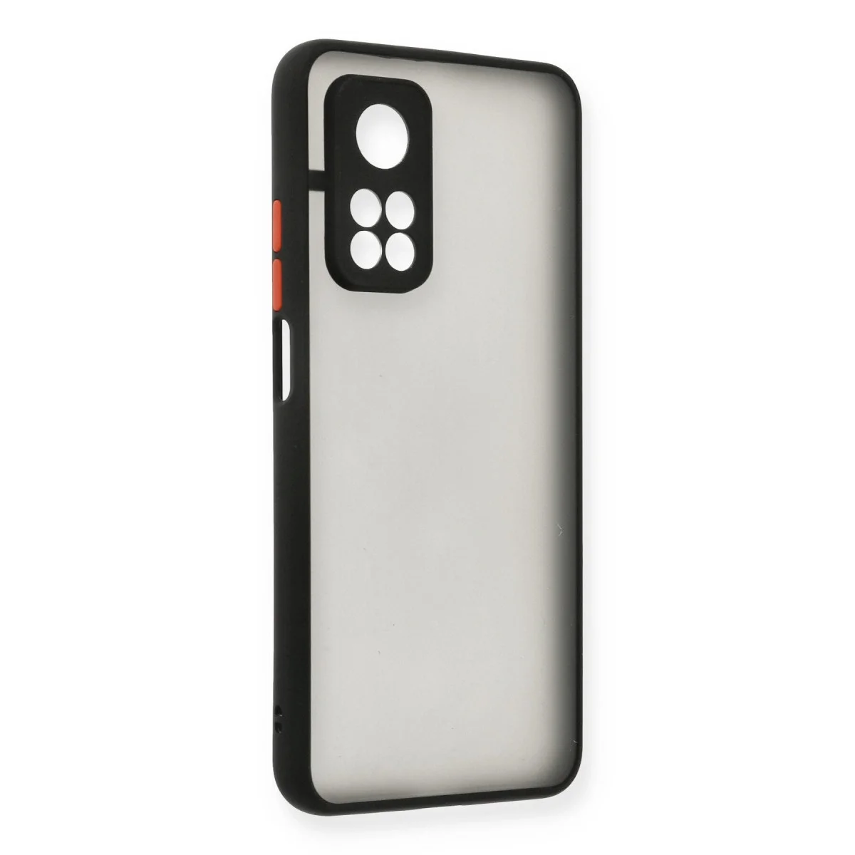 Xiaomi Mi 10t Kılıf Montreal Silikon Kapak - Siyah görsel 2