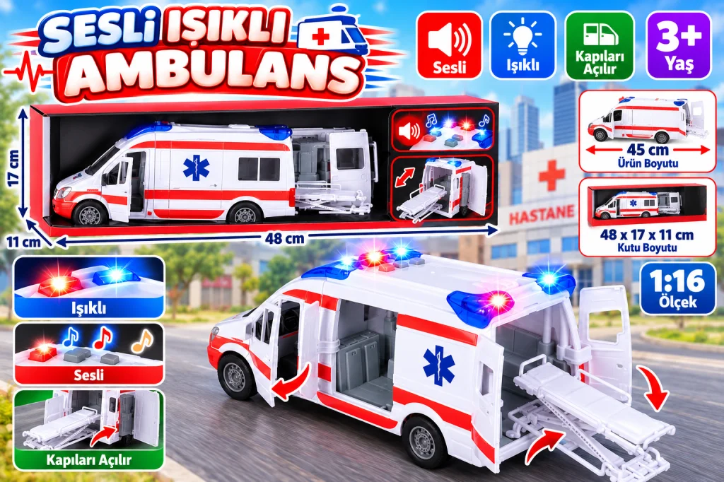 31358 Sesli/ışıklı Ambulans