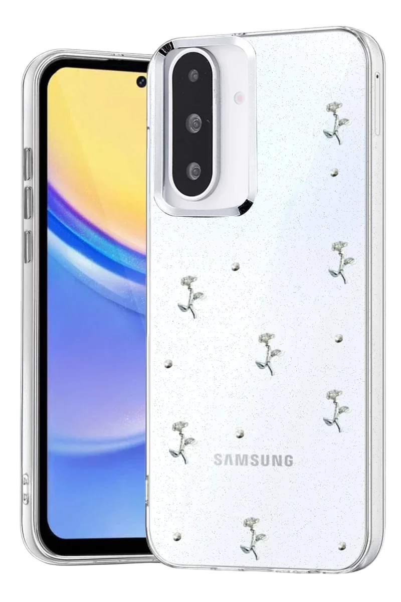 Samsung Galaxy A27 5G Fiyonk Desenli Kapak - Desen 4