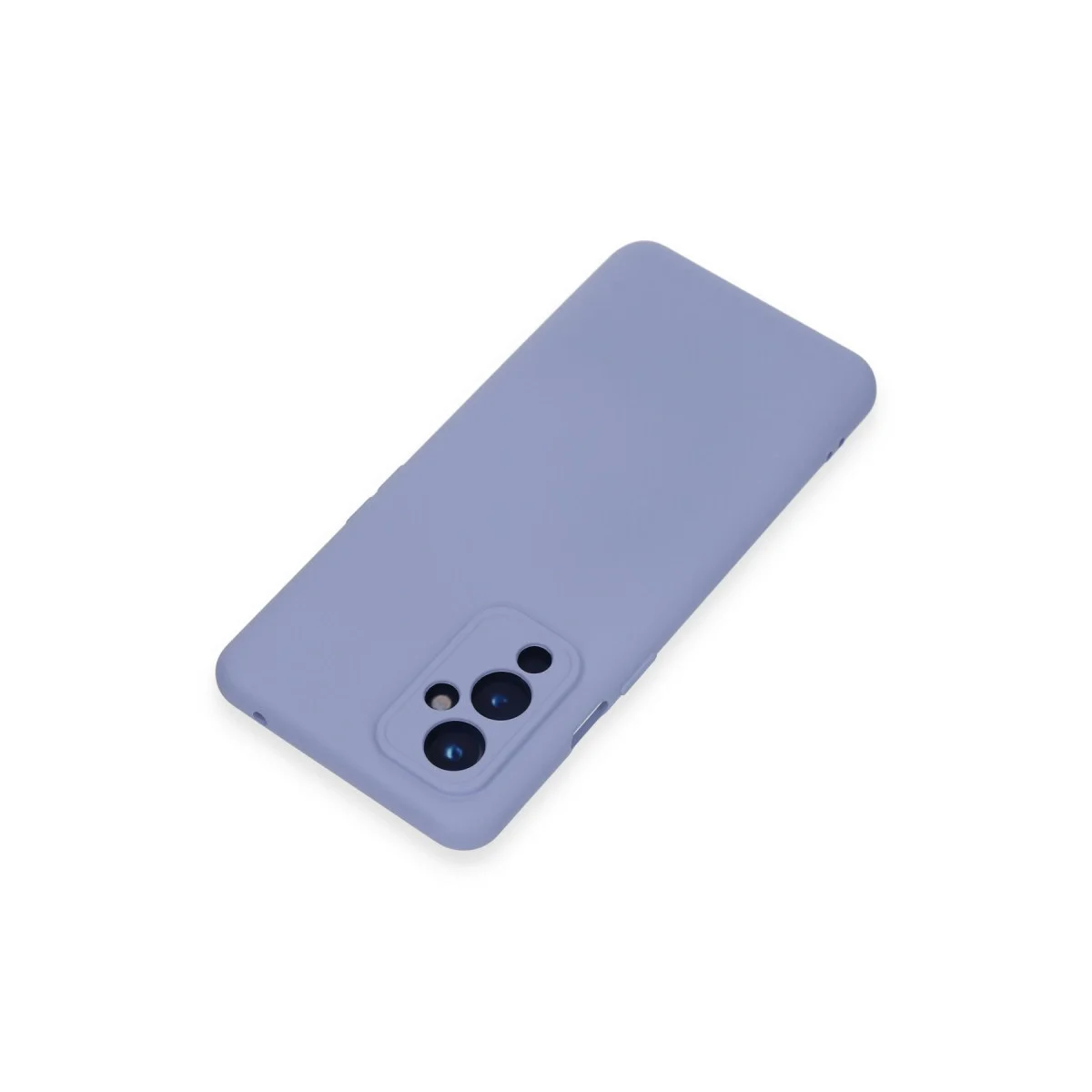One Plus 9 Kılıf Nano İçi Kadife Silikon - Lila görsel 3