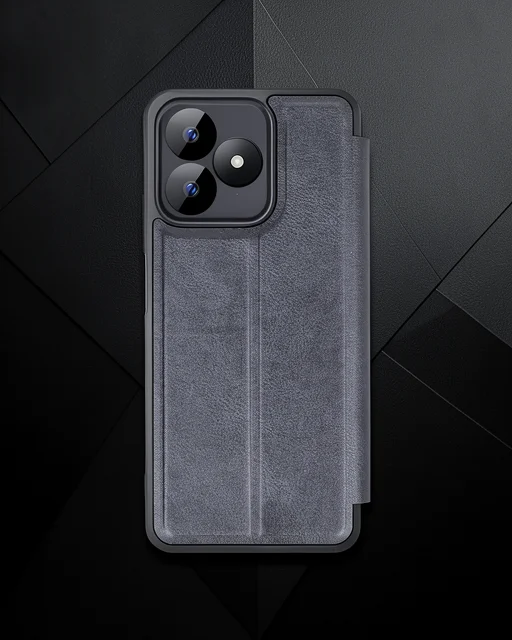 Realme Note 50 4g Kılıf Flip Cover - Siyah