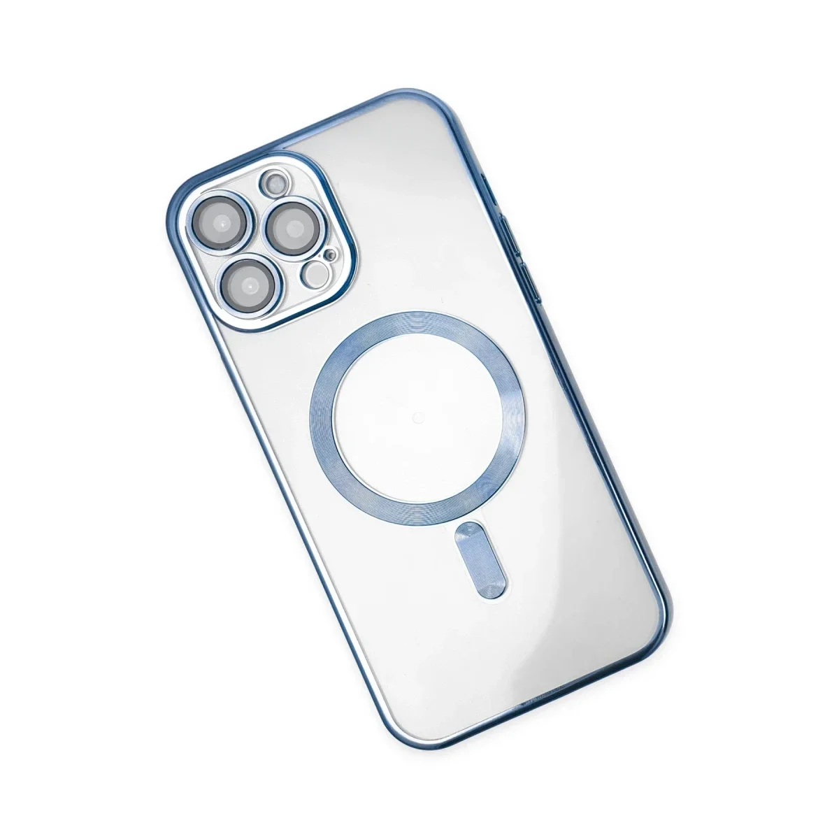 Apple iPhone 14 Pro Kılıf Kross Magneticsafe Kapak - Sierra Blue görsel 3