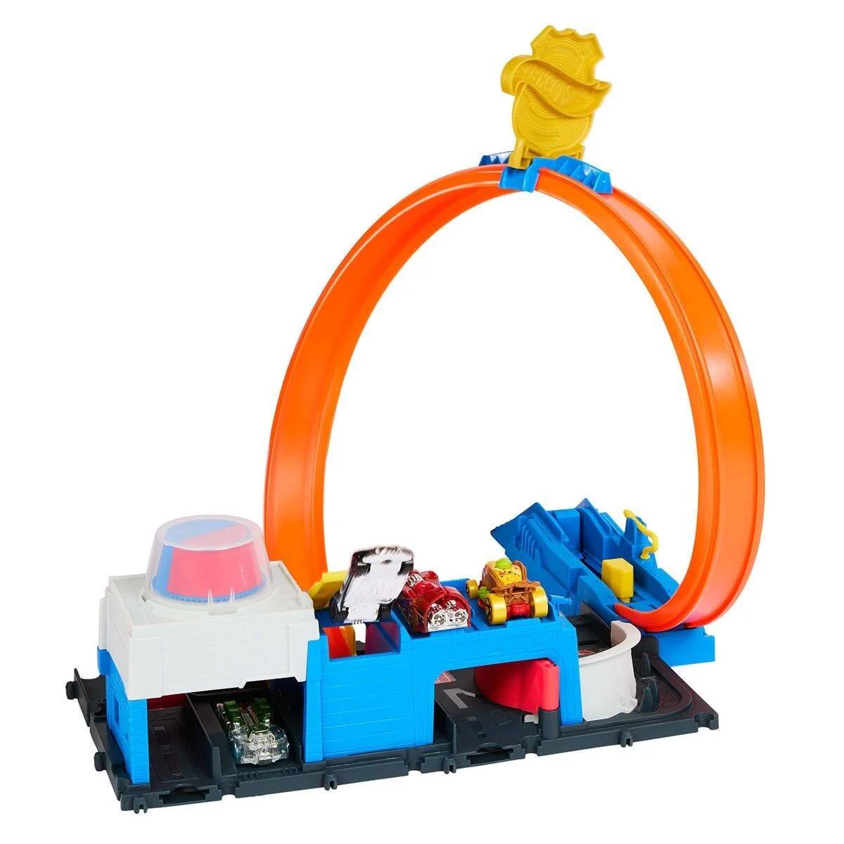 JBM71 Hot Wheels Polis İstasyonu Oyun Seti görsel 3