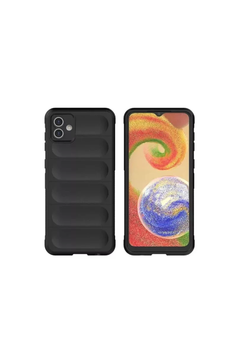Samsung Galaxy A06 Kılıf Optimum Silikon - Siyah görsel 3