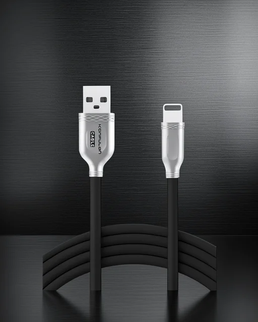 S48 Lightning Kablo İphone Uyumlu 1m 3a - Siyah
