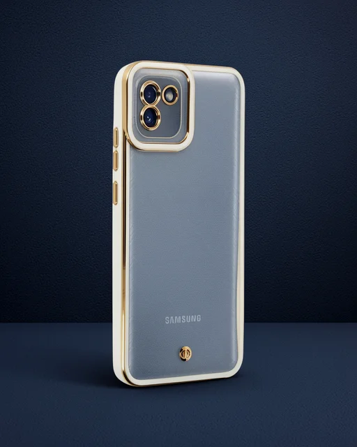 Samsung Galaxy A03 Kılıf Liva Lens Silikon - Beyaz