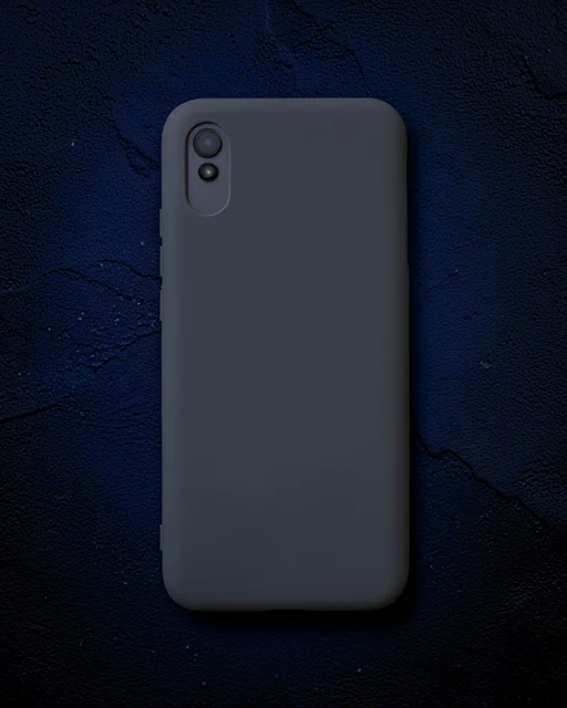 Xiaomi Redmi 9a Kılıf Nano İçi Kadife Silikon - Gri