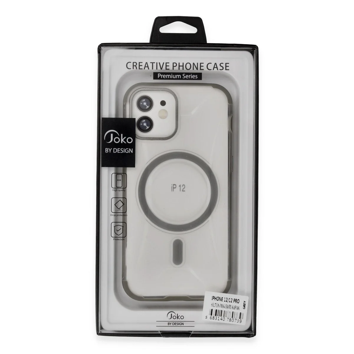 Joko Apple İphone 12 Hilton Magsafe Kapak - Derin Mor görsel 4
