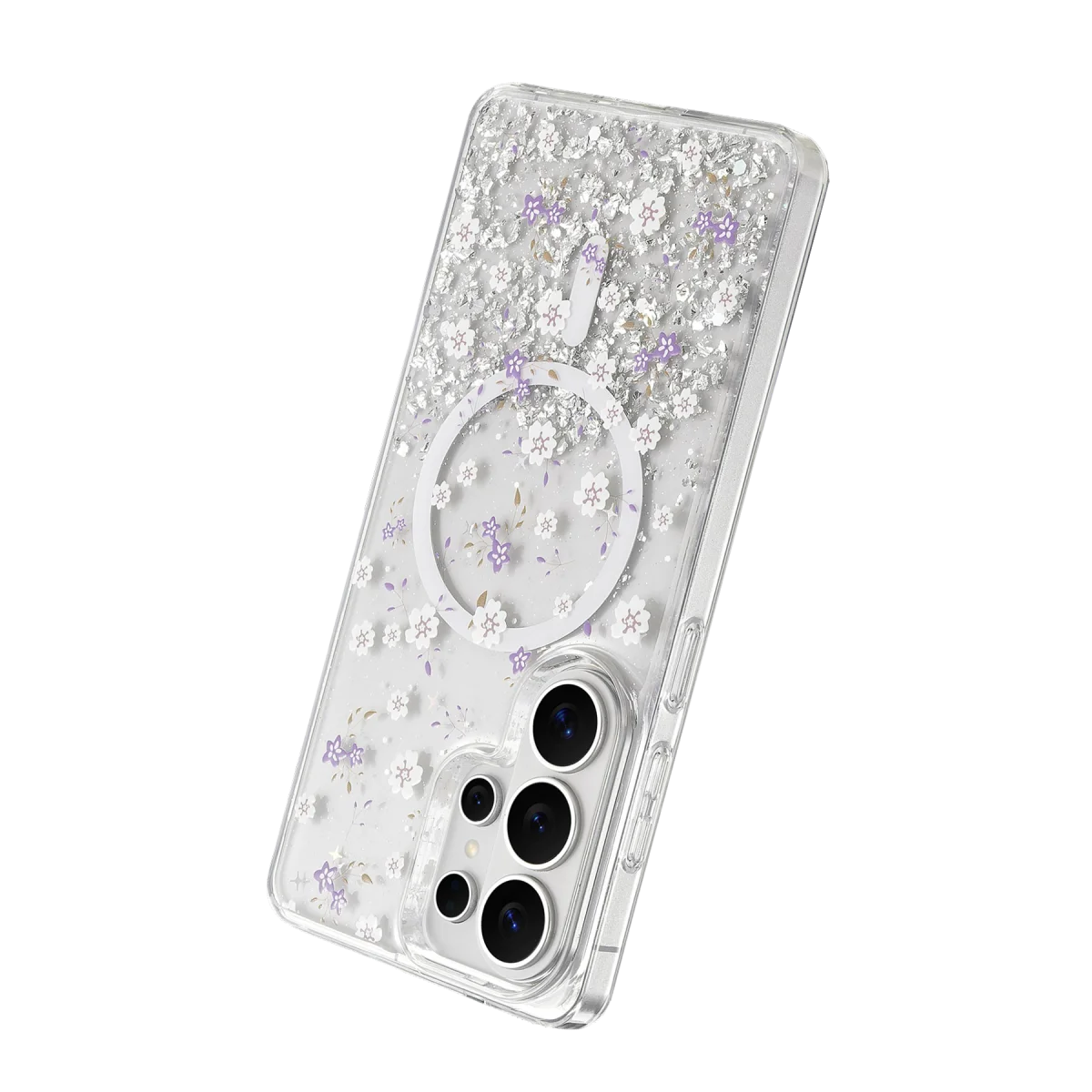 Onegif Samsung Galaxy S26 Ultra Misk Simli Magsafe Kapak - Desen 2 görsel 3