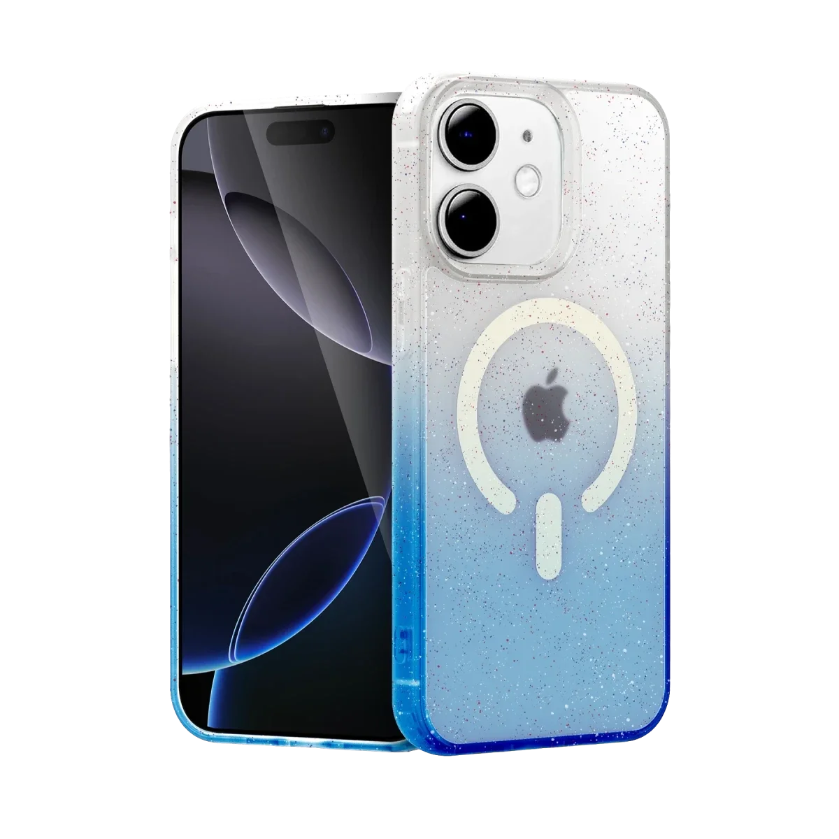 Apple iPhone 11 Pummel Shiny Magsafe Kapak - Mavi