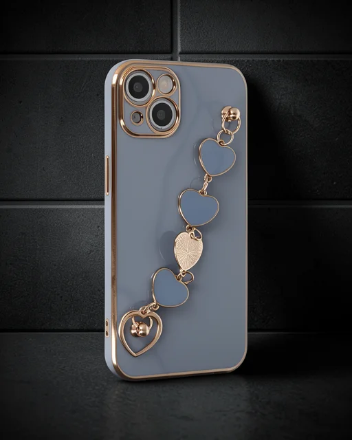 Apple İphone 14 Plus Kılıf Esila Silikon - Gri