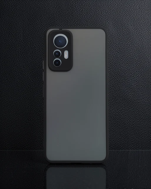 Xiaomi Mi 12 Lite Kılıf Montreal Silikon Kapak - Siyah