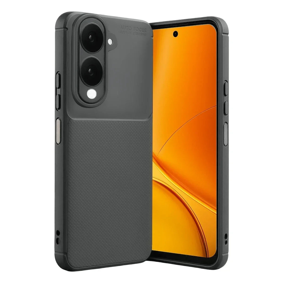 Vivo Y29S Auto Focus Karbon Kapak - Gri