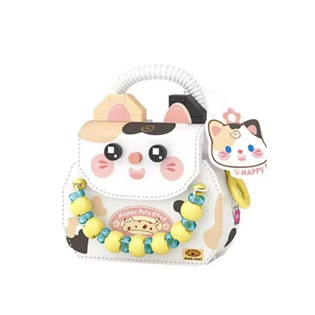 LZ-8843 Loz Kedi Figürlü Meyve Çantası 360 Parça Block Oyuncak