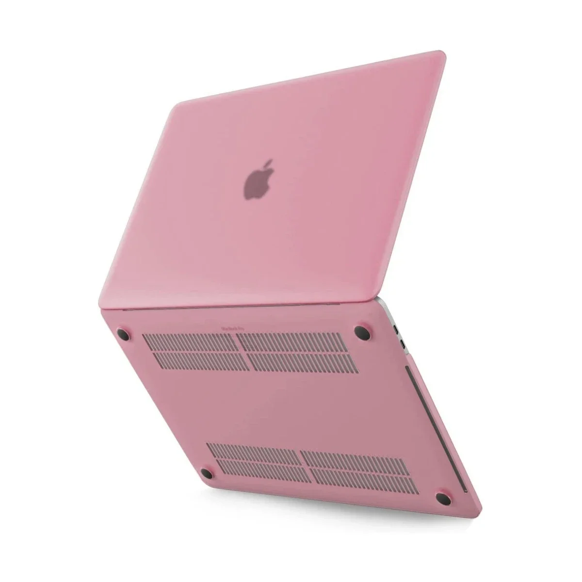 Apple Macbook Pro 13 2020 Macbook Buzlu Kapak - Pembe