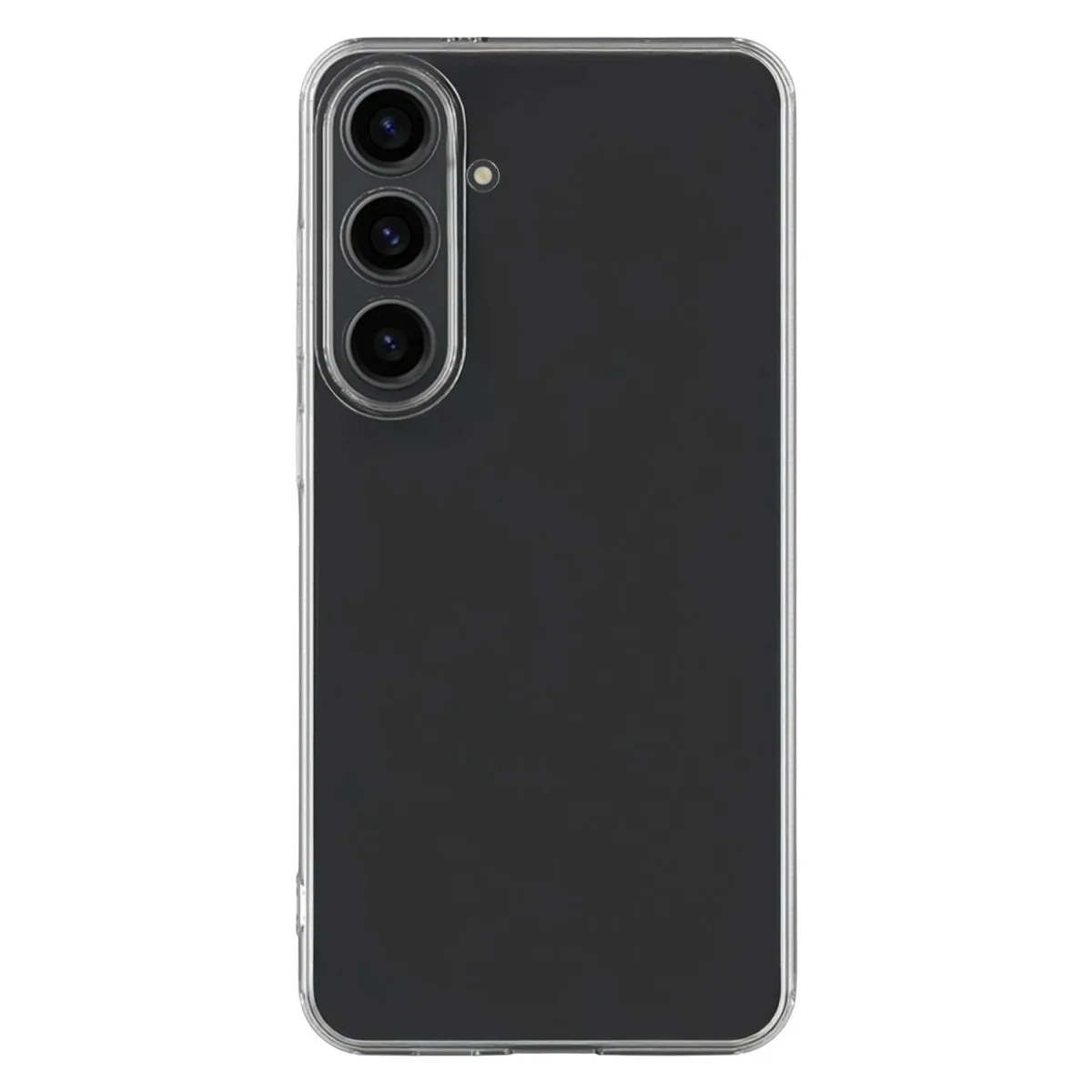 Samsung Galaxy S26 Lüx Şeffaf Silikon - Şeffaf görsel 2