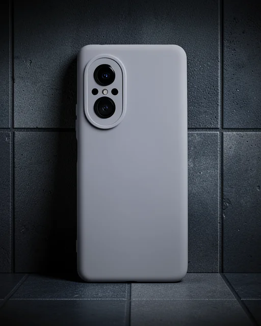 Huawei Nova 9 Se Kılıf Nano İçi Kadife Silikon - Gri