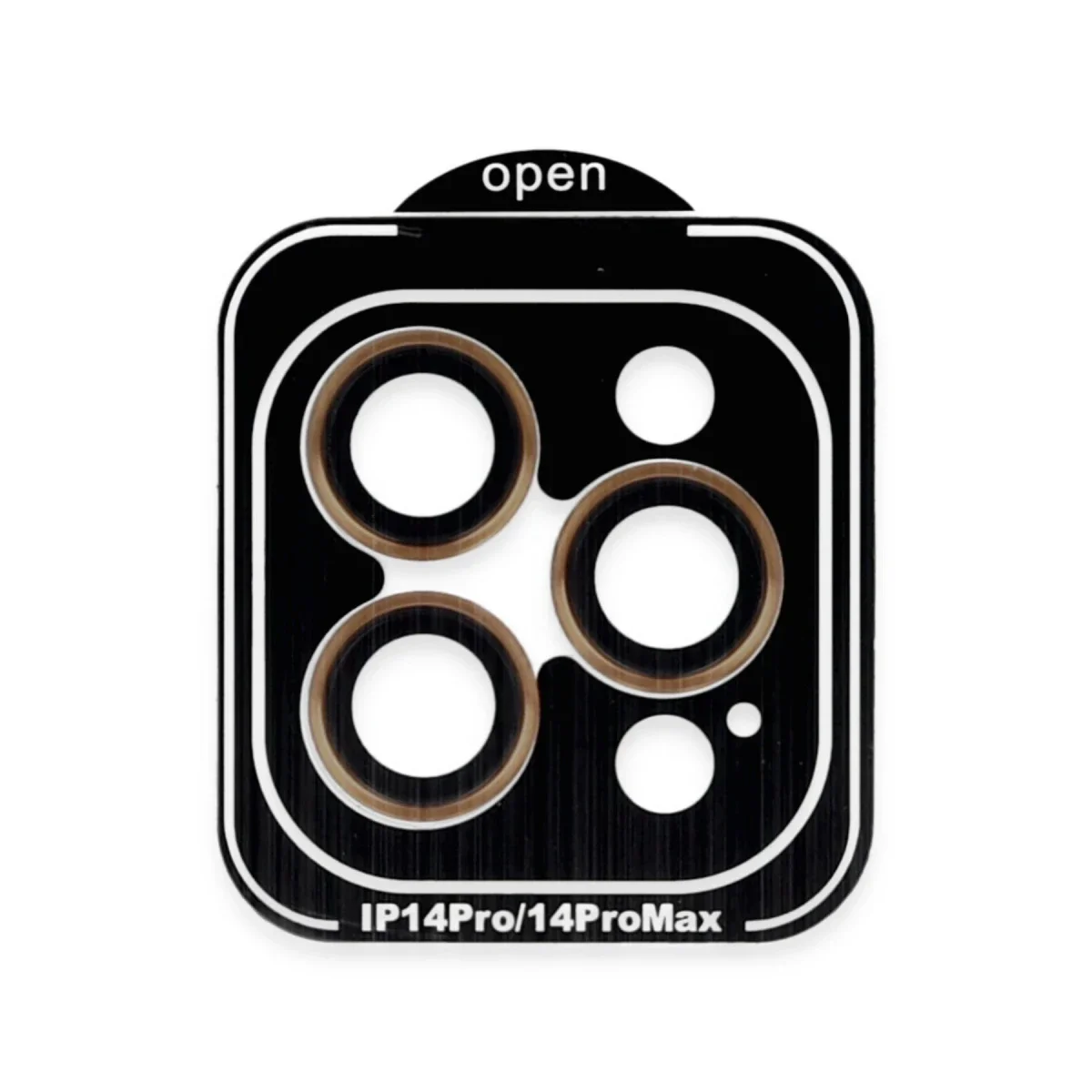 Joko Apple iPhone 14 Pro Max PVD Metal Kamera Lens - Turuncu