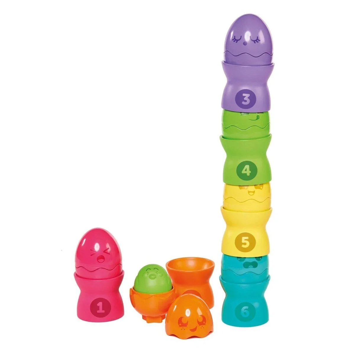 73083 Tomy - Saklambaçlı Yumurta Kule Seti 6-36 ay görsel 2