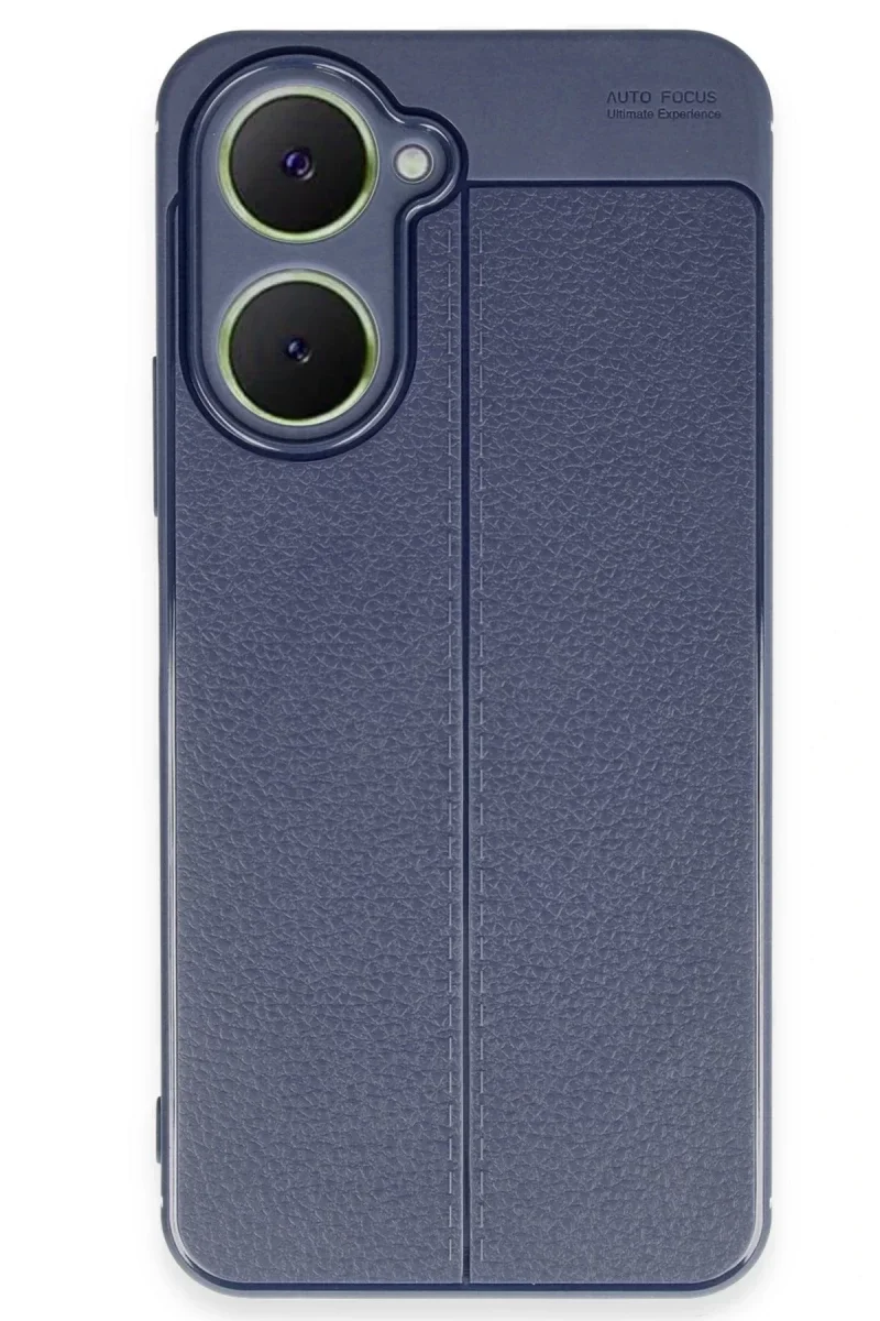 Vivo Y18 Kılıf Auto Focus Kapak - Lacivert görsel 2