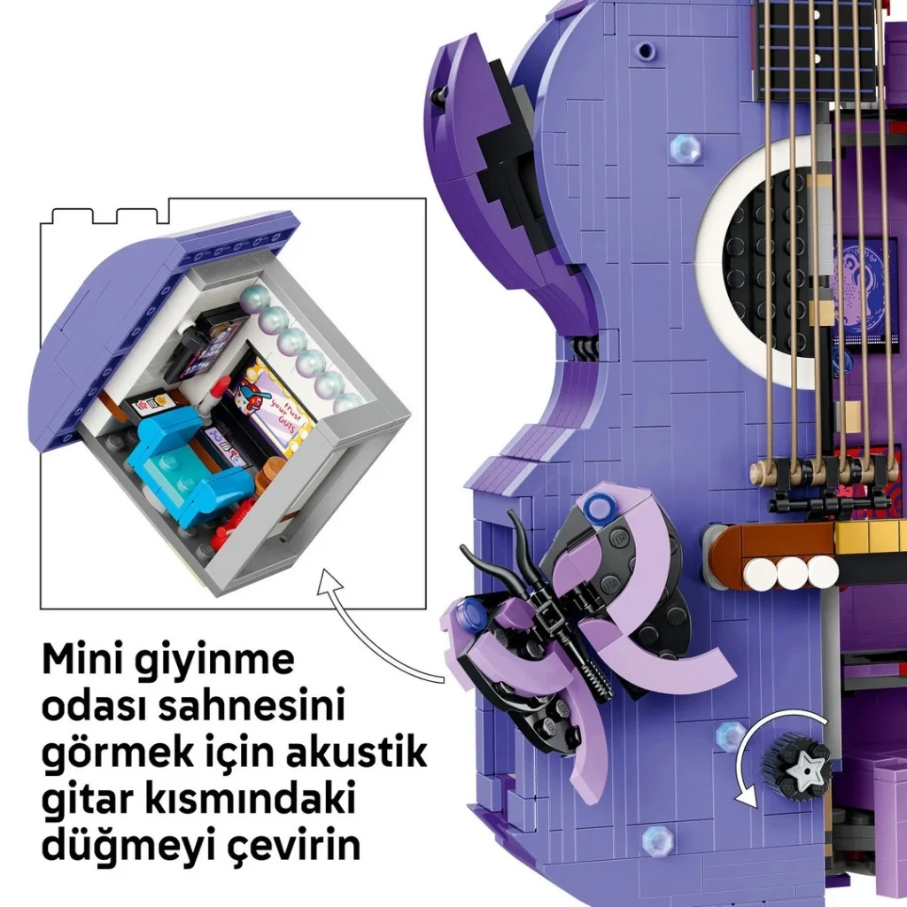 Editions Olivia Rodrigo’nun İki Renkli Gitarı 43031 görsel 4