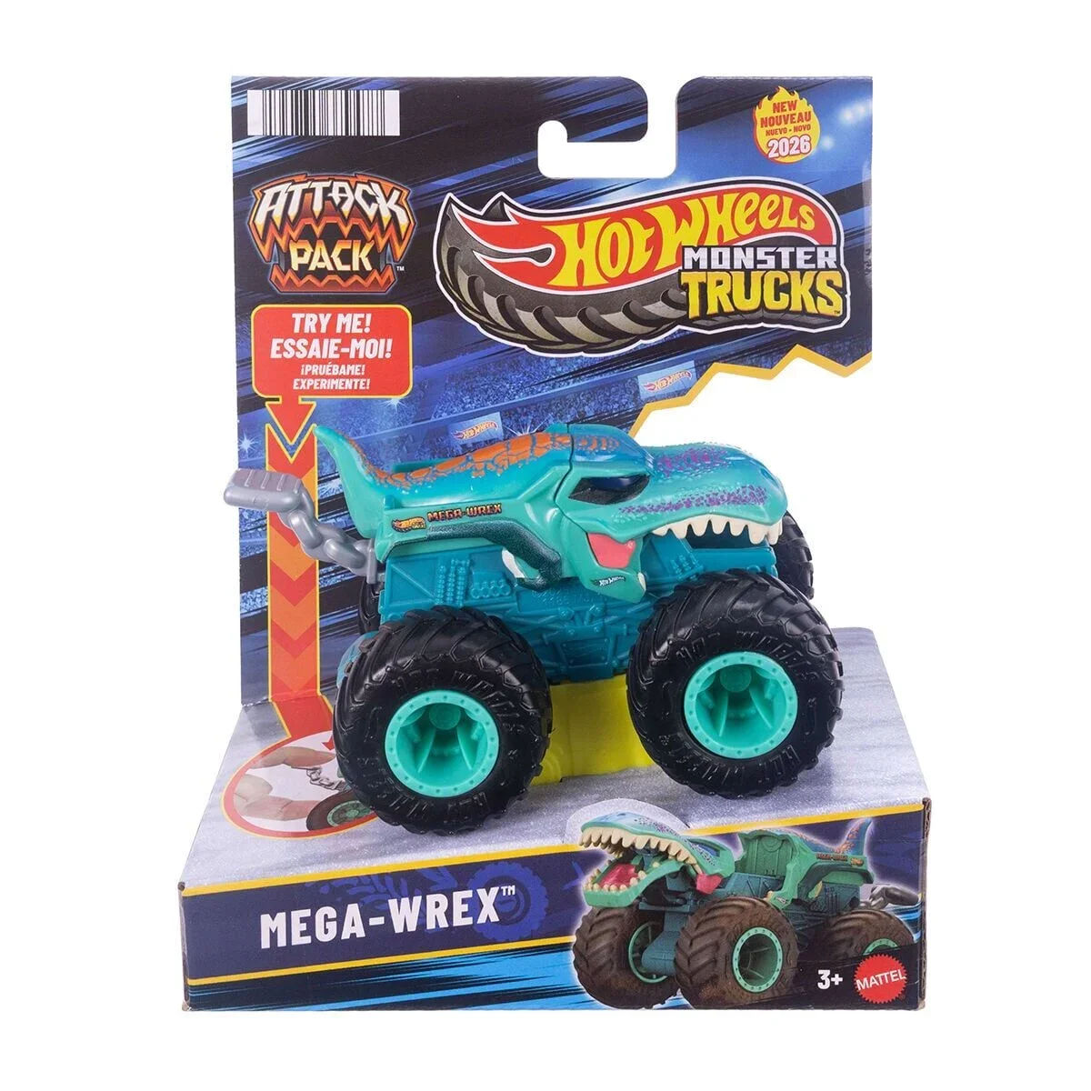 JMK92 Hot Wheels Monster Trucks Monster Trucks Atak Arabaları görsel 5