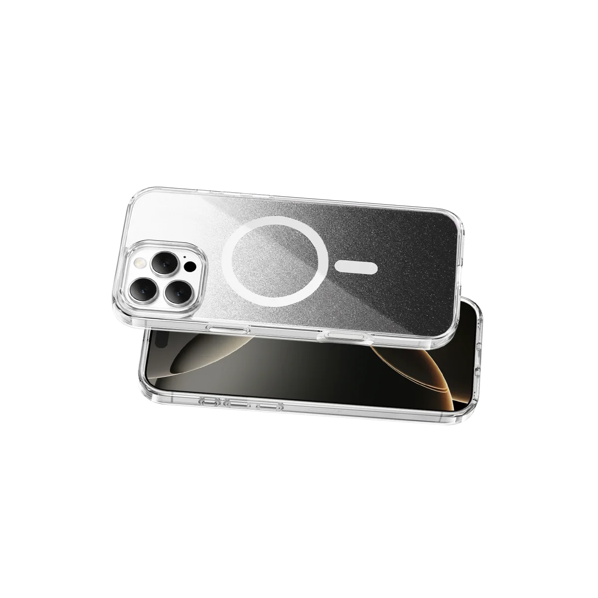 Onegif Apple iPhone 16 Pro Max Sora Simli Magsafe Kapak - Siyah görsel 3