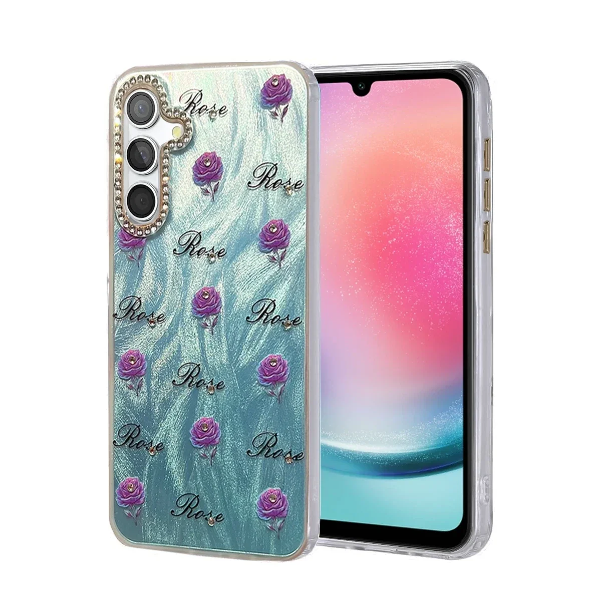 Samsung Galaxy A24 4G Kılıf Blade Aynalı Desenli Kapak - Desen 9 görsel 3