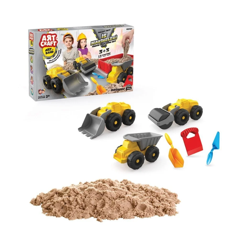 03727 İş Makineleri Kum Seti 750 gr görsel 2