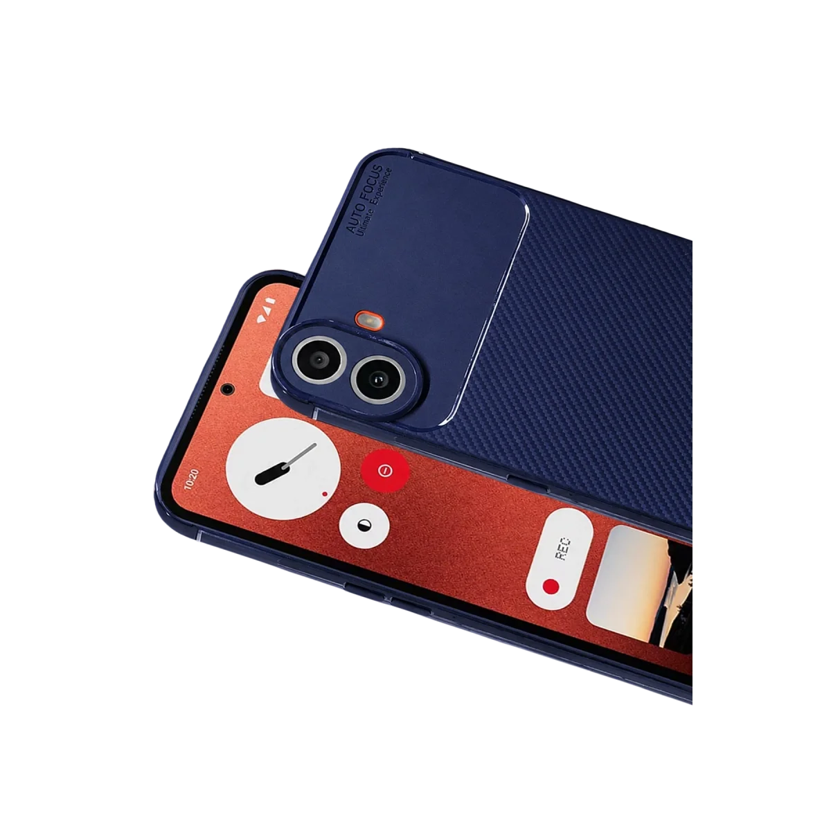 Nothing Phone Nothing Cmf Phone 1 Auto Focus Karbon Kapak - Lacivert görsel 2