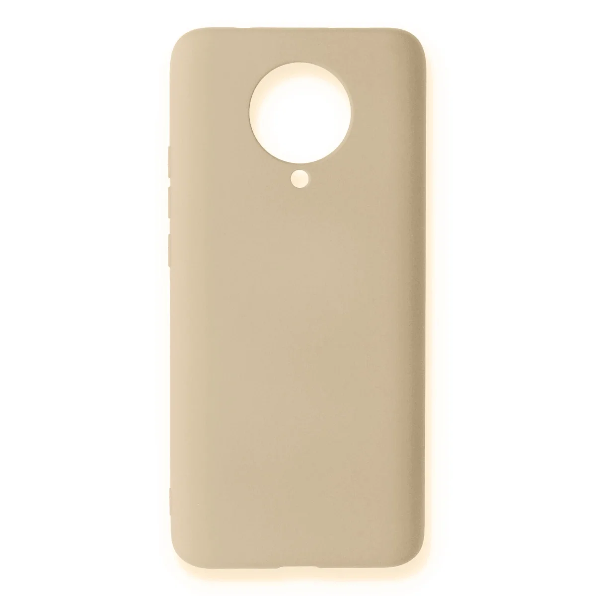 Xiaomi Redmi K30 Pro Kılıf Nano İçi Kadife Silikon - Kemik görsel 2