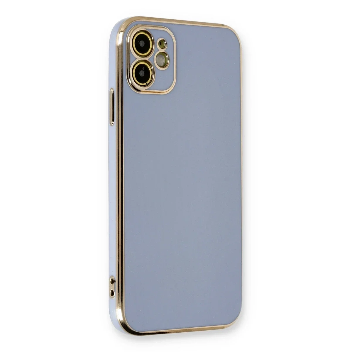 Apple iPhone 11 Kılıf Volet Silikon - Mavi