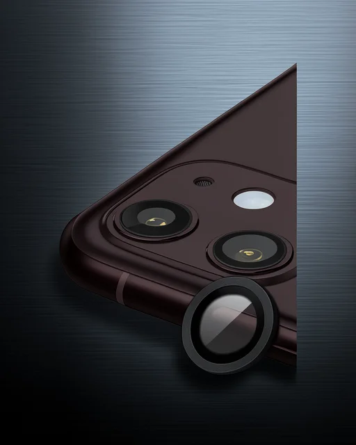 Apple İphone 11 Raze Metal Kamera Lens - Siyah