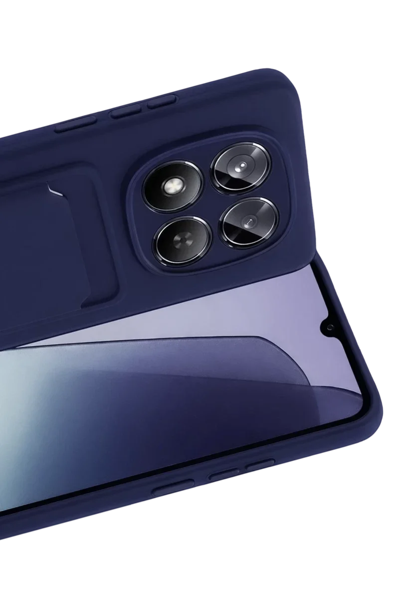Xiao Red Note 15 4G Kelvin Kartvizitli Silikon - Lacivert görsel 2