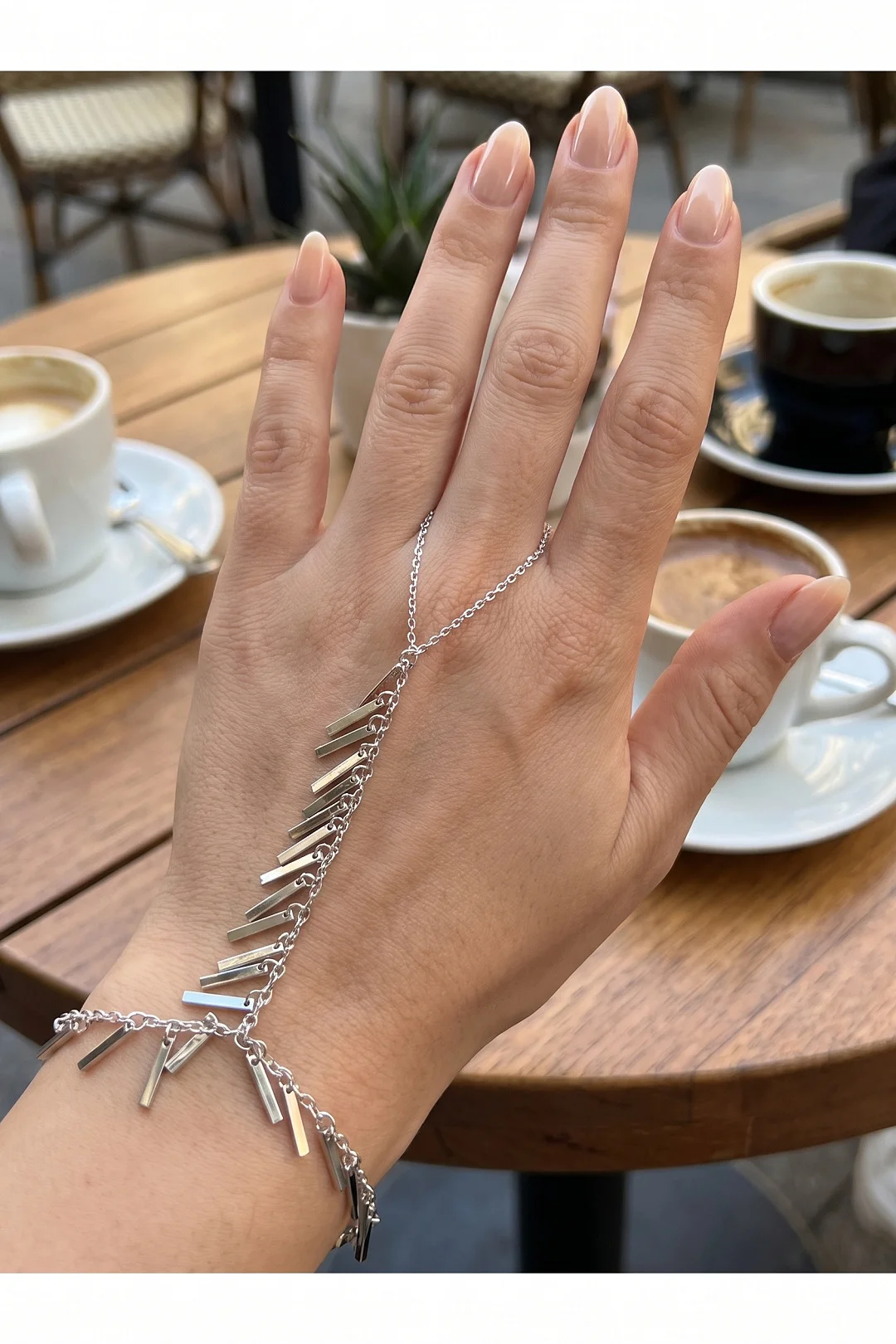 Gümüş Renk Pirinç Sarkıt Plaka Model Şahmeran