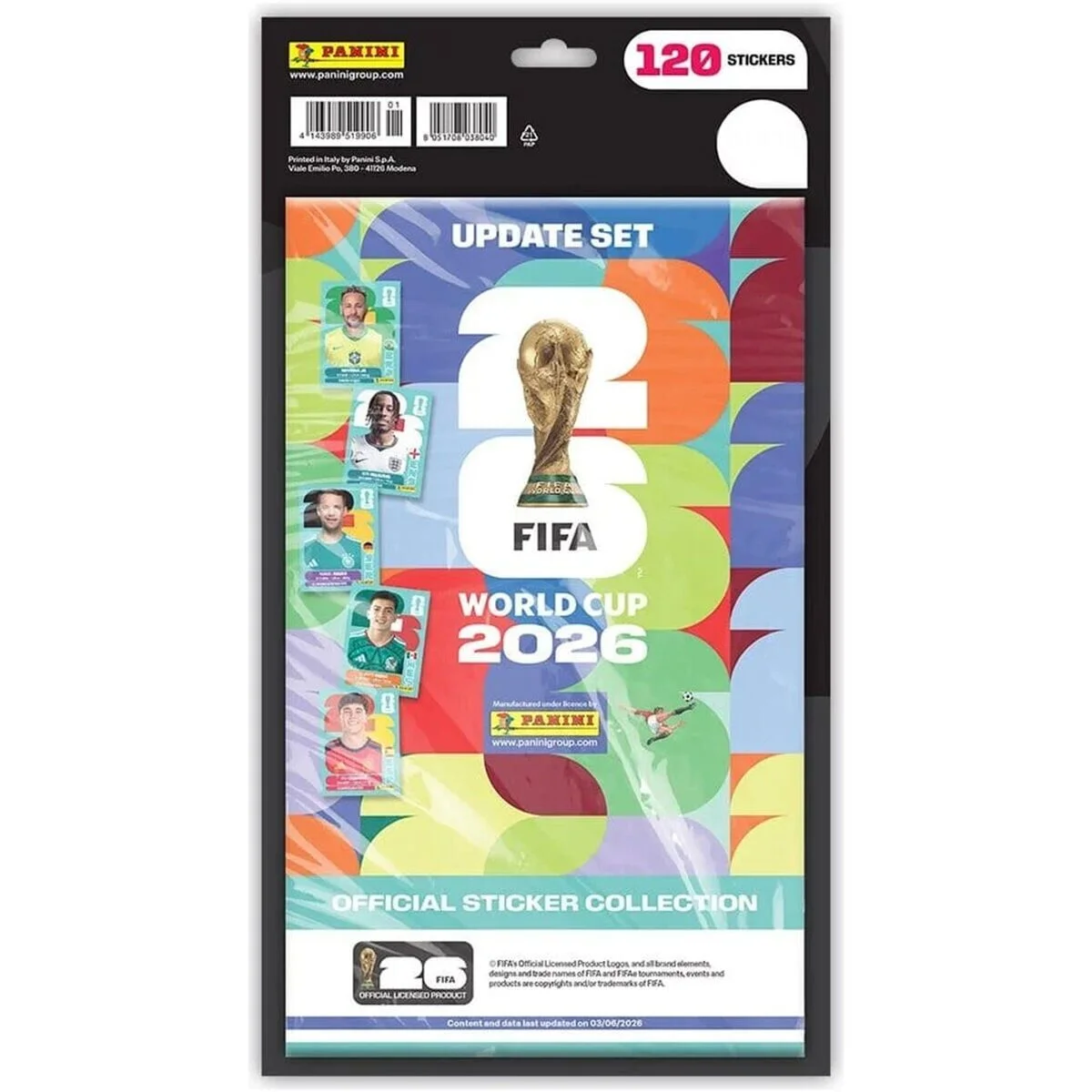 8040 Fifa World Cup 2026 Update Set Sticker Callection görsel 3
