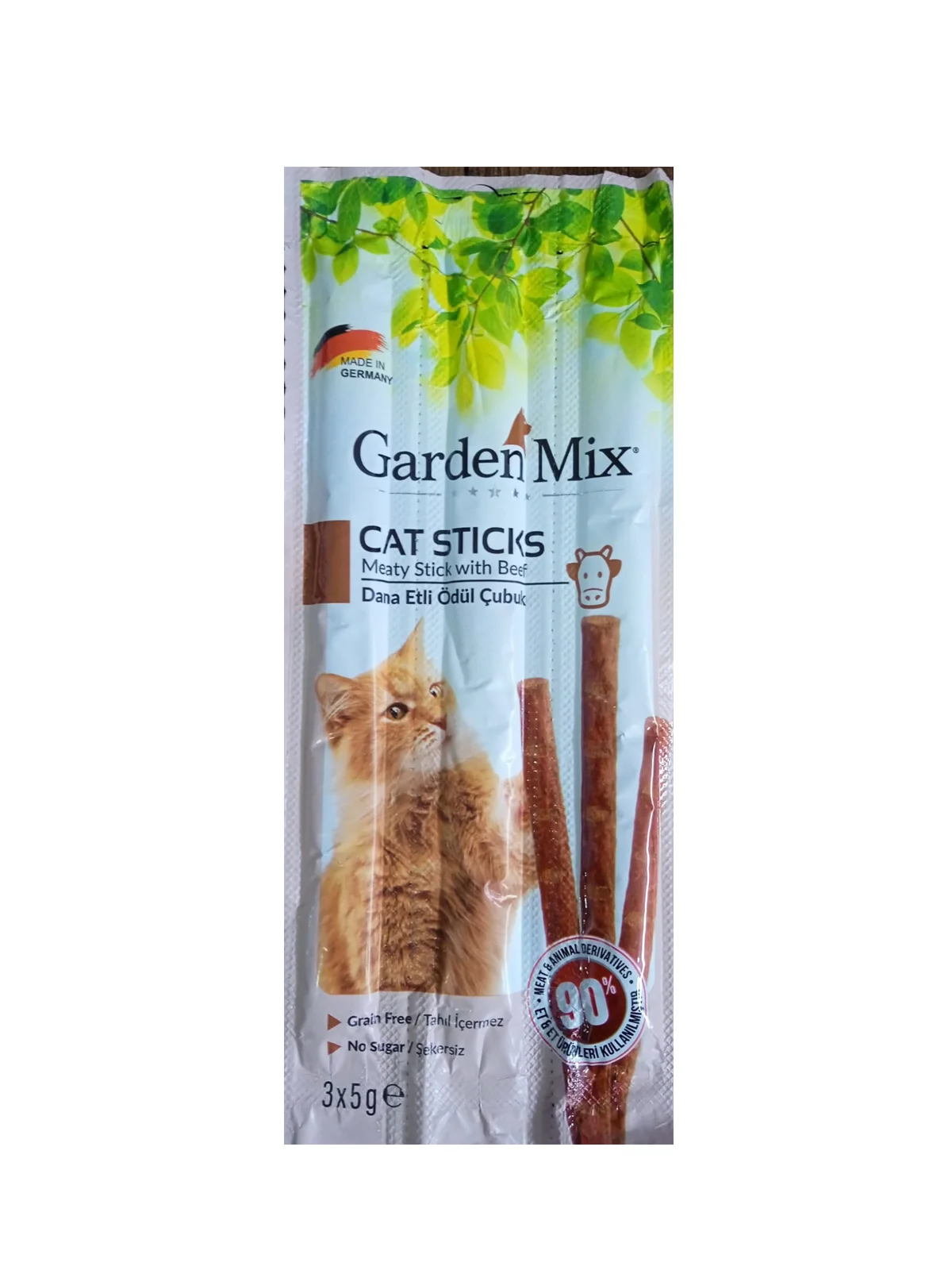 CAT STICK BEEF dana etli ödül çubuk 3x11gr