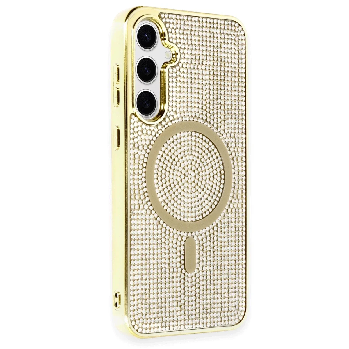 Joko Samsung Galaxy S23 Kılıf Helen Magsafe Kapak - Gold görsel 2