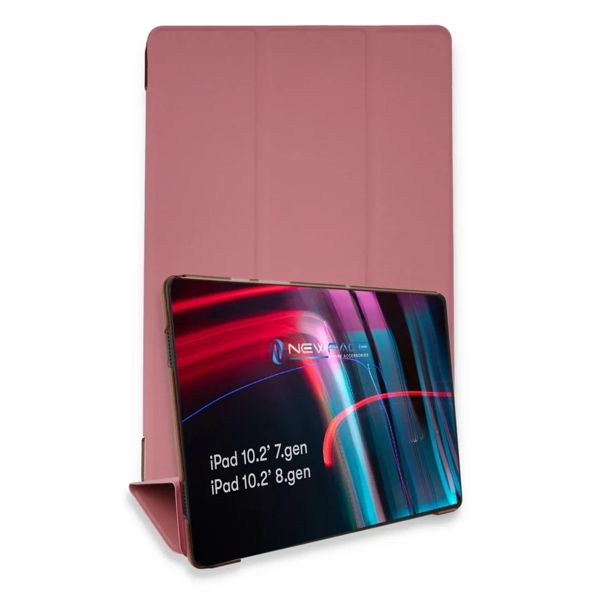 Apple iPad 10.2 (7.nesil) Kılıf Tablet Smart Kılıf - Pembe