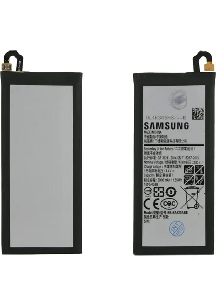 Samsung A5 2017 Batarya Pil görsel 3