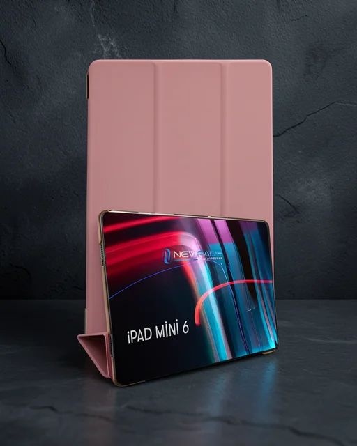 Apple İpad Mini 6 Kılıf Tablet Smart Kılıf - Pembe