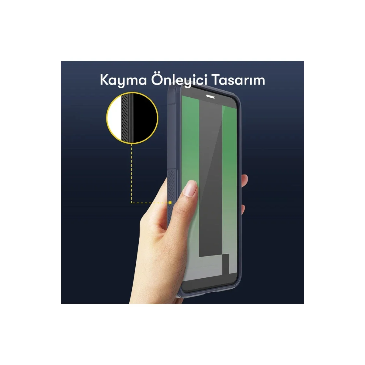 Huawei Mate 10 Lite Kılıf Optimum Silikon - Siyah görsel 2